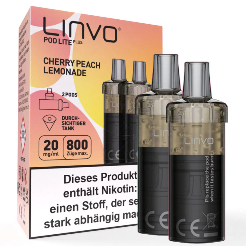 Linvo Pod Lite - Cherry Peach Lemonade